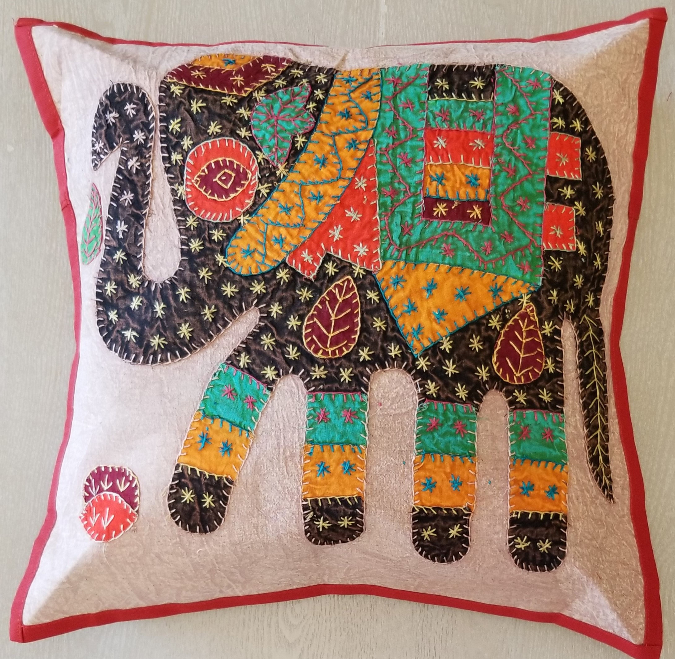 Details about   5pcs-25pcs Applique Patchwork Elephant Work Cushion Covers Wholesale Lot 