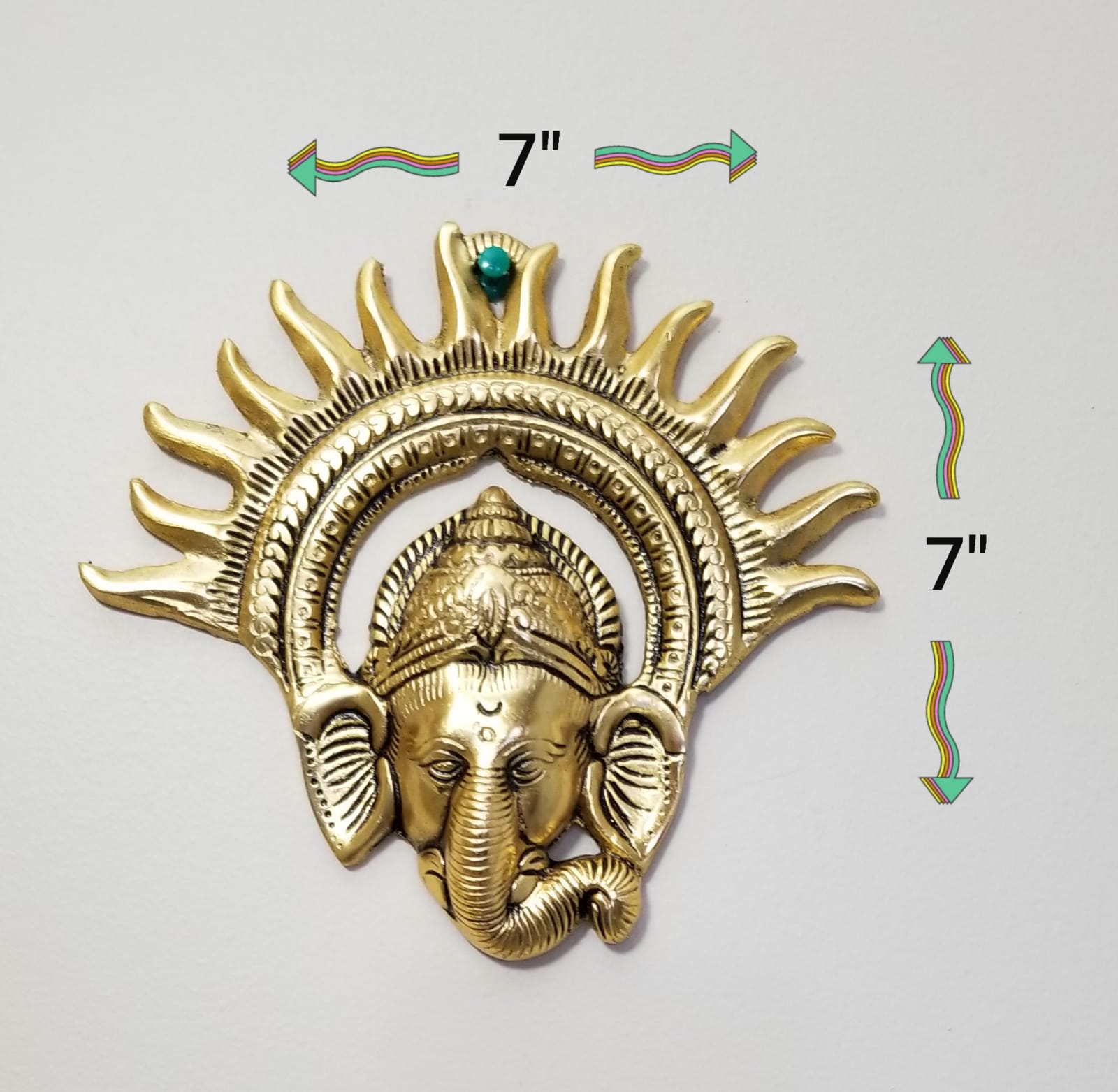 人気ブランドを statuestudio真鍮ハンドメイドLord Ganesh Ganpat オブジェ、置き物 - www.levandiet.com
