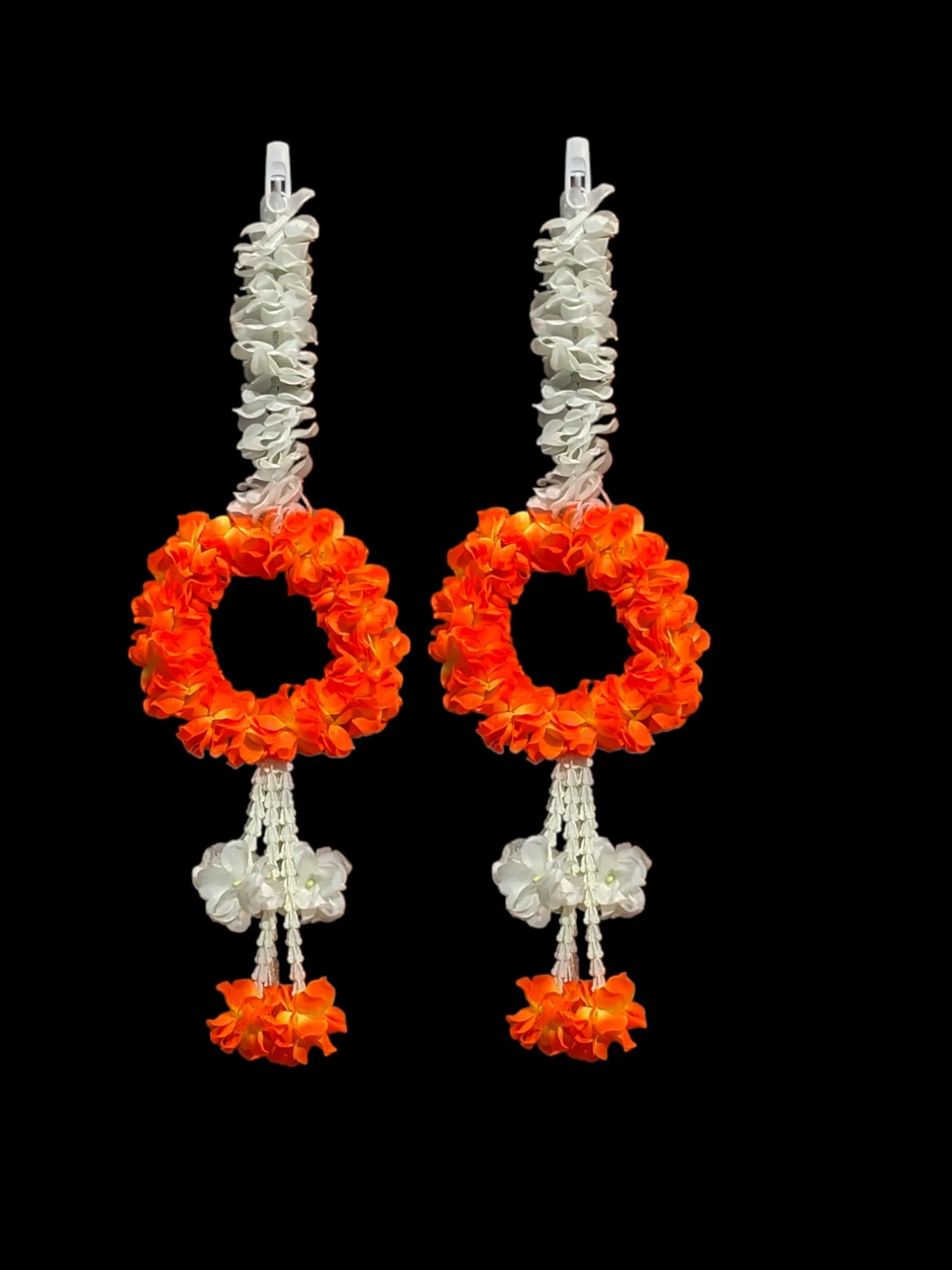 Image of a wall decoration - Diwali decoration hangings - Orange color Image of a wall decoration - Diwali decoration hangings - Orange color