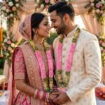 Wedding Garlands Pair - Pink