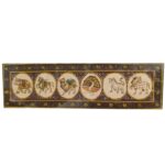 Royal Menagerie: Hand-Painted Rajasthani Miniature Panel