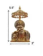 Guru Nanak Devji Car idol with chattar-GA - Image 2
