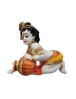 Lord Krishna Makhan Chor-11 inch - Image 3
