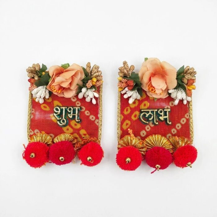 Decorative Shubh Labh hanging for home