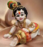 Lord Krishna Makhan Chor-11 inch