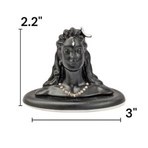 Image of Adiyogi with stones Shiva Car dashboard Idol for sale in Canada and the US