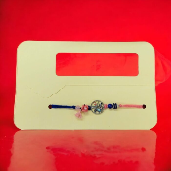 Tree of life - Evil eye rakhi chocolate combo