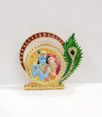 Image of Radha Krishna Car Dashboard Idol