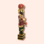 Statue Wooden Hand Painted Watchmen-18inch - Image 3