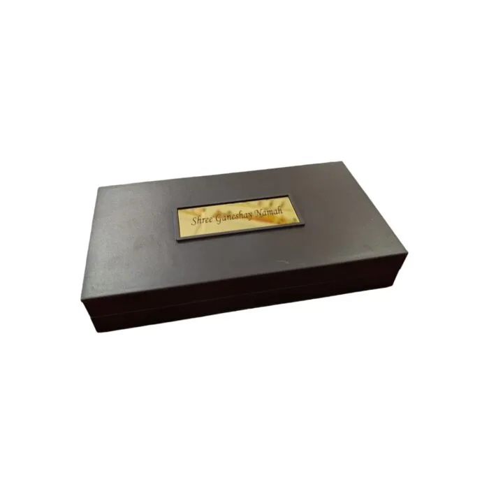 Lord Ganesha with charan paduka Gift Box - Image 3