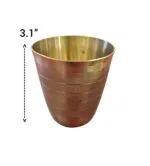 Handcrafted Elegant 5-Piece Brass Dinner Set - Image 4