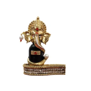 Ganesha with shivling Car Dashboard Idol | Exclusive range of Car Dashboard Idols in Canada/USA