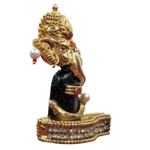 Side view of Ganesh Car Dashboard Statue
