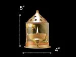 Brass akhand jyot-5inch - Image 2