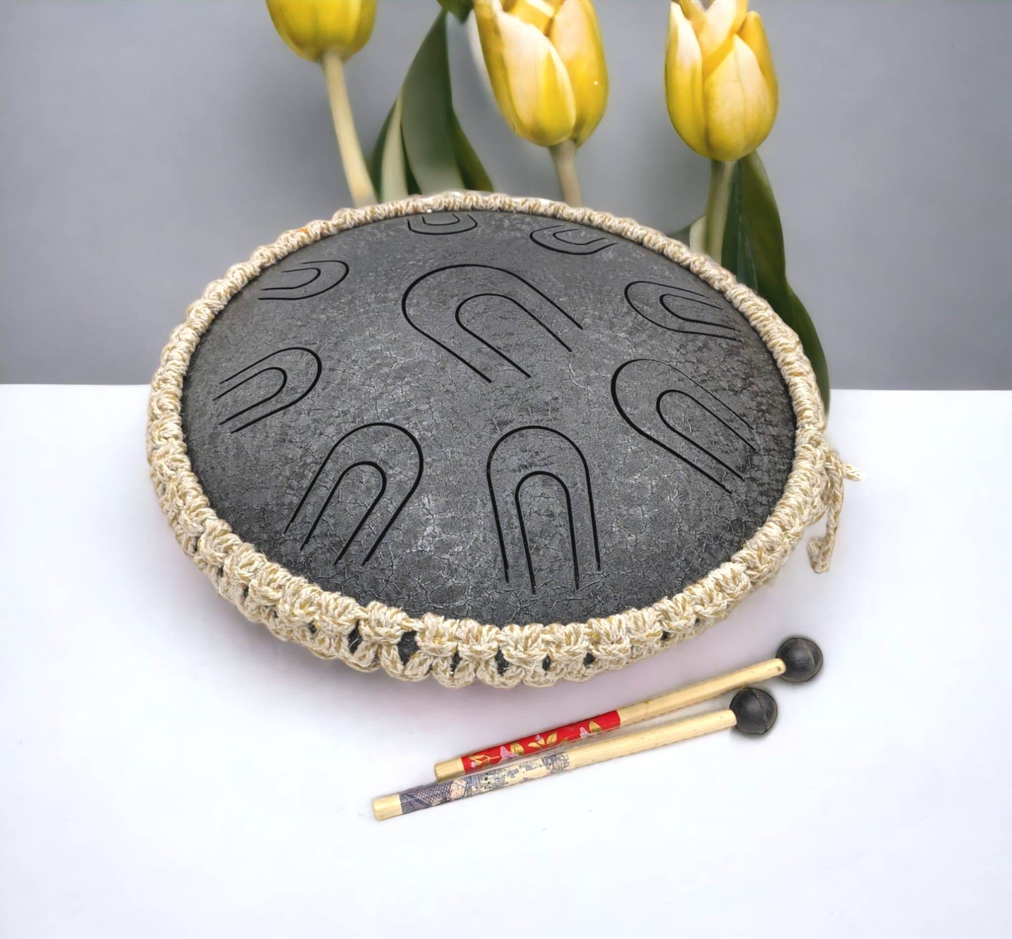 Large sized Tongue drum for sound healing and meditation available in US and Canada with free shipping