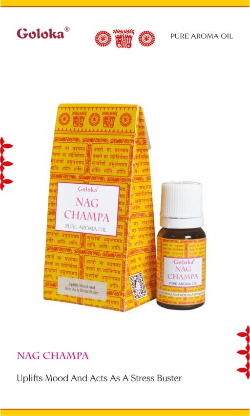 Goloka Pure Aroma Oil - Nag champa