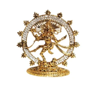 image of Natraj golden black car dashboard Idol