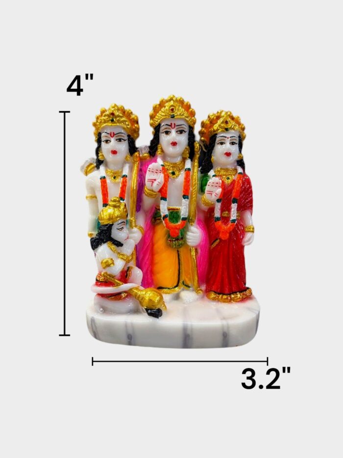 Ram Darbar Idol- 4inch - Color - Image 2