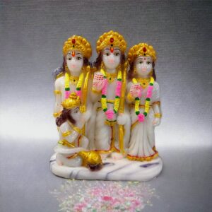 Ram Darbar Idol - White gold