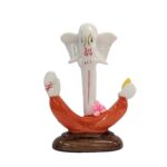 Unique torsoless design car dash board Idol of Ganesha