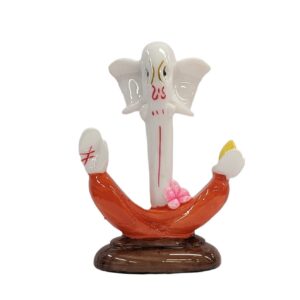 Unique torsoless design car dash board Idol of Ganesha