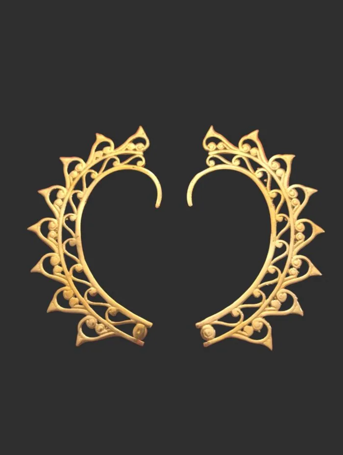 Brass ear cuffs - GB8 - Image 3