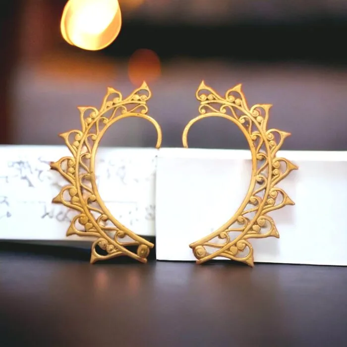 Brass ear cuffs - GB8 - Image 2