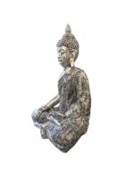 Nag Buddha Idol - Silver Antique - 25 inch - Image 3