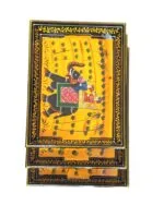 Wooden Serving Tray - Set of 3 - Elephant - Image 3