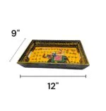 Wooden Serving Tray - Set of 3 - Elephant - Image 4