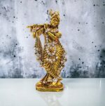 Krishna Car Dashboard Idol in Golden Oxidized color, most exclusive car dashboard idols in Canada and the US