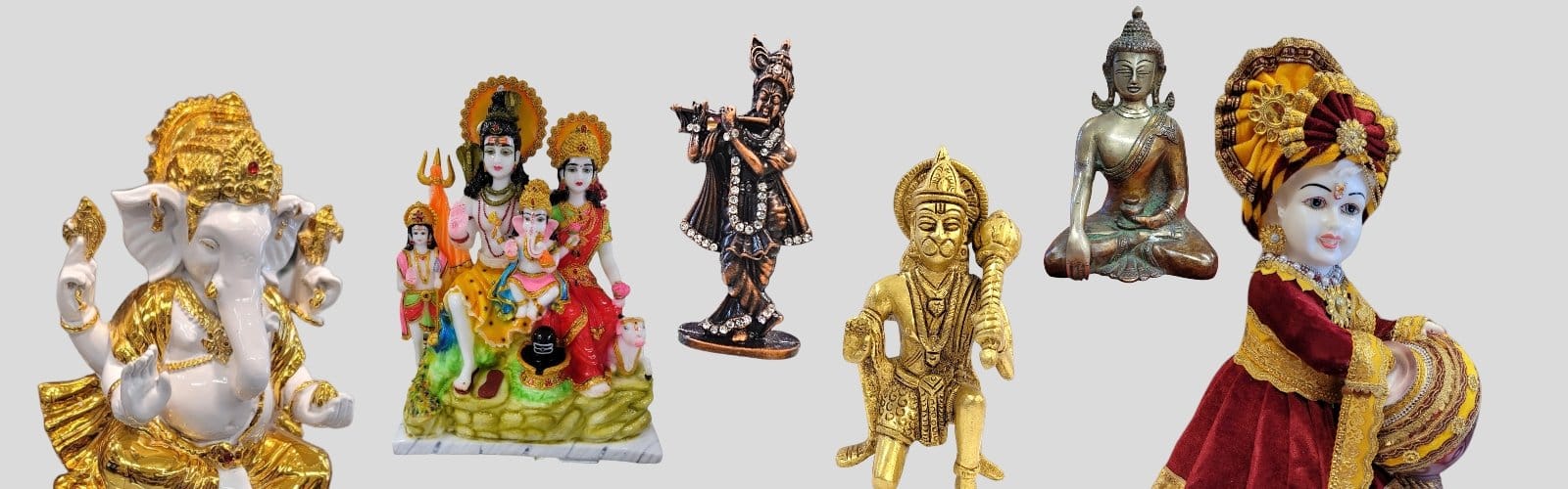 Page title image of Hindu God Idols