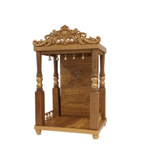 Small Wooden Mandir for home