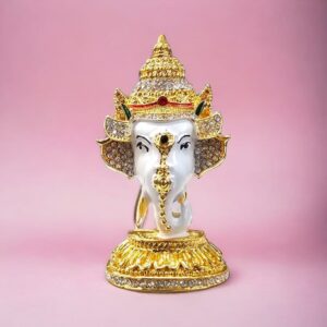 Car dashboard idol of Ganesh - Face of Ganesha