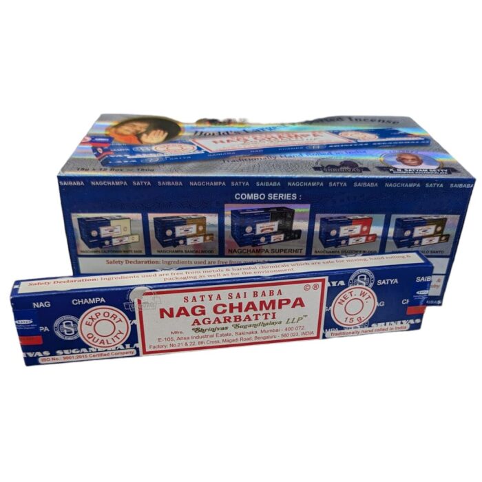 Satya Nag champa Incense sticks box - 15 gram - Wholesale box