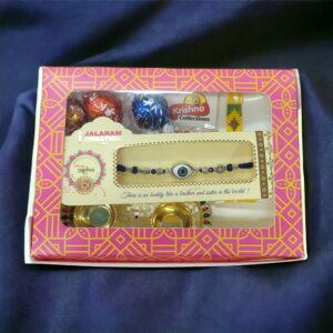 Evil eye Rakhi Chocolate Gift Hamper