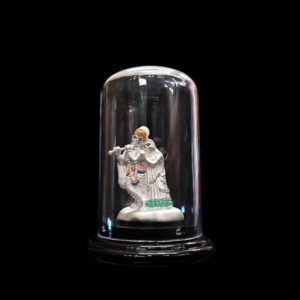Pure silver Radha Krishna Idol for Car dashboard and Gifts