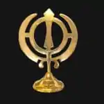 Brass Khanda Sahib - Perfect for Gift on guru purab