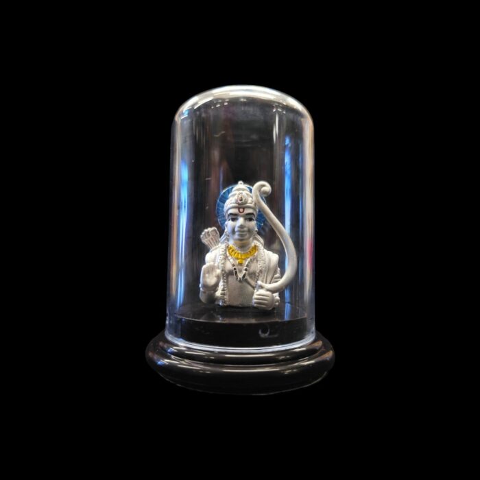 999 Pure Silver Shri Ram Idol | Car Dashboard Idol