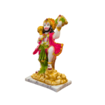 Large Hanuman Idol - Pink green - 15 Inch - Image 5