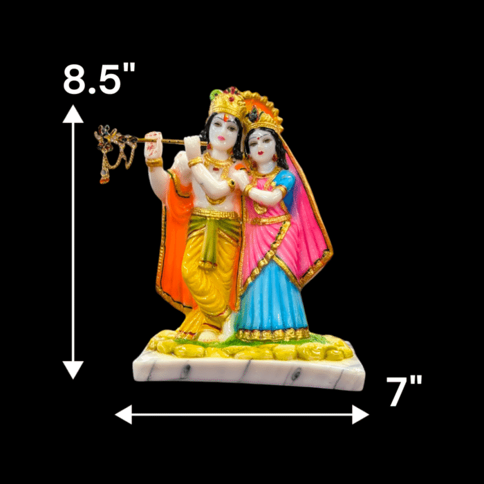 Radha Krishna - 8 inches - Image 2