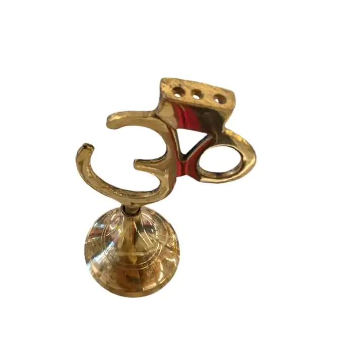 Brass OM Incense stick holder with 2 boxes of Hem Incense sticks - Image 4