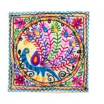 Set of 2-Wool Embroidery Cushion Covers-AD - Image 3