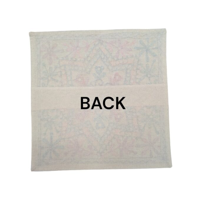 Set of 2-Wool Embroidery Cushion Covers-AM - Image 4
