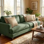 Set of 2 - Velvet Cushion Cover-Light Brown