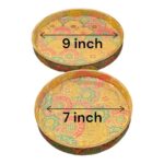 Beautiful set of serving trays for home decor and Diwali Gifts