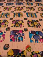 Handcrafted Quilted Kantha Patchwork Bed Cover - Image 2