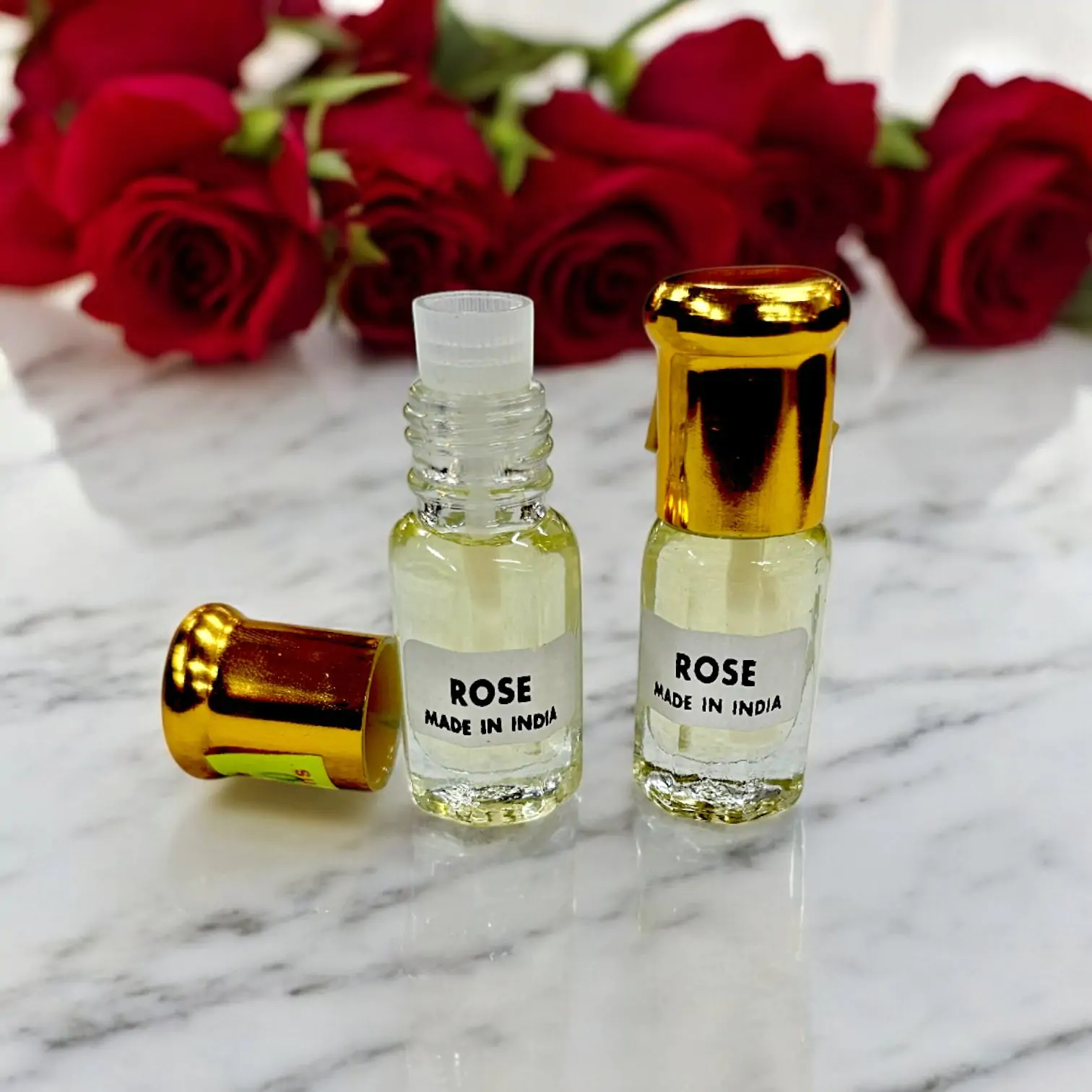 Natural Attar Perfume Oil - Red Rose | Ittar Perfume oil