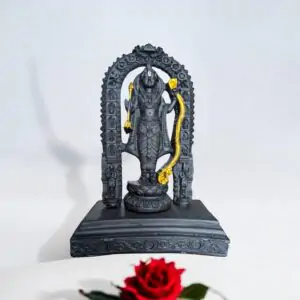 Lord Ram Lalla Black Resin Idol