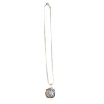 Moon Sun God Pendant Necklace-Turquoise - Image 6